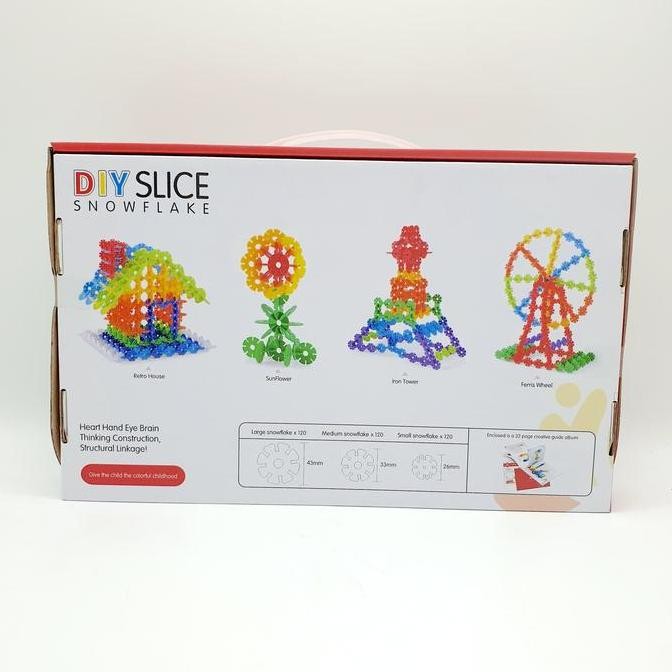 Toko Mainan ALFA Bombiq Puzzle Blocks Slice BOX 305Y
