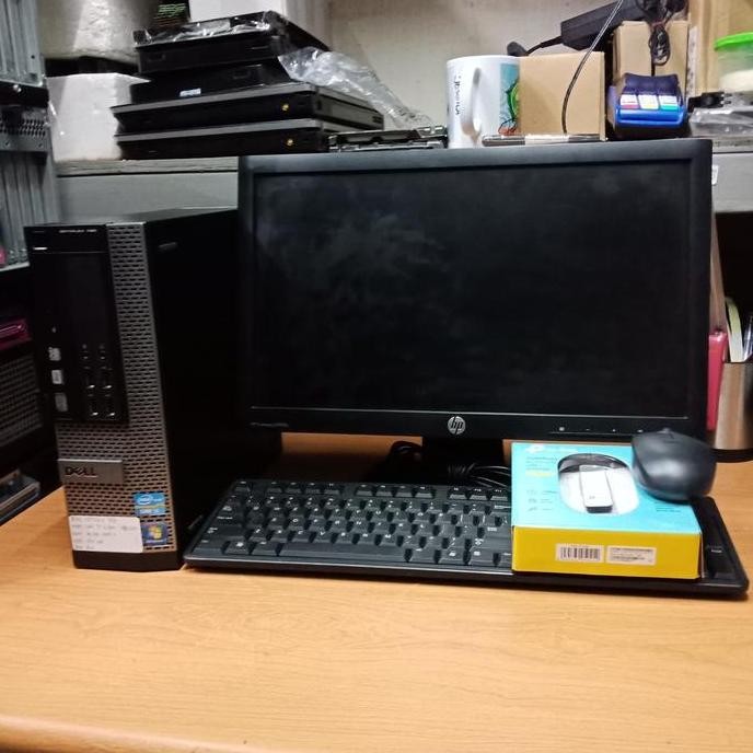 NEW CUCI GUDANG PAKET KOMPUTER BEKAS BRANDED DELL/ COREI5 / LCD 16"WIDE ORI