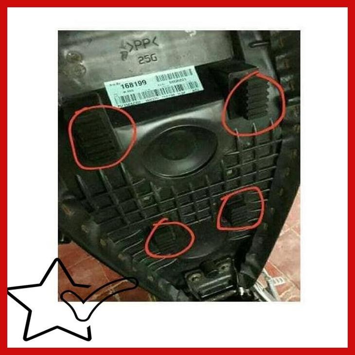 [TWM] KARET BAWAH JOK KARET JOK SADEL SUZUKI SHOGUN FD125 SHOGUN FL 125