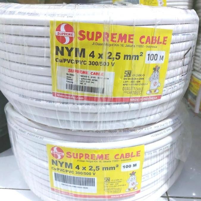 kabel nym 4x2,5 supreme 100m 4x2.5mm