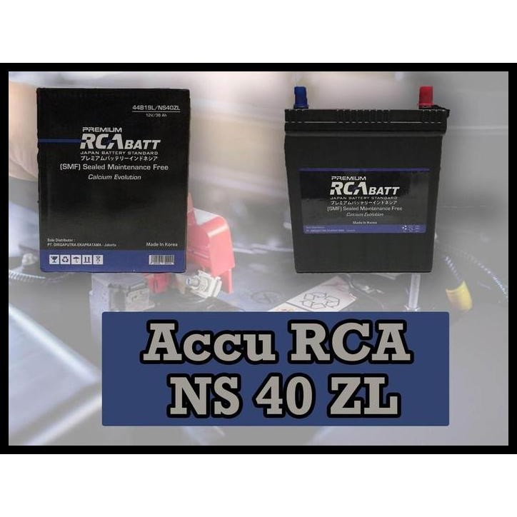GRATIS ONGKIR ACCU MOBIL RCA NS 40 ZL - 70571 - 