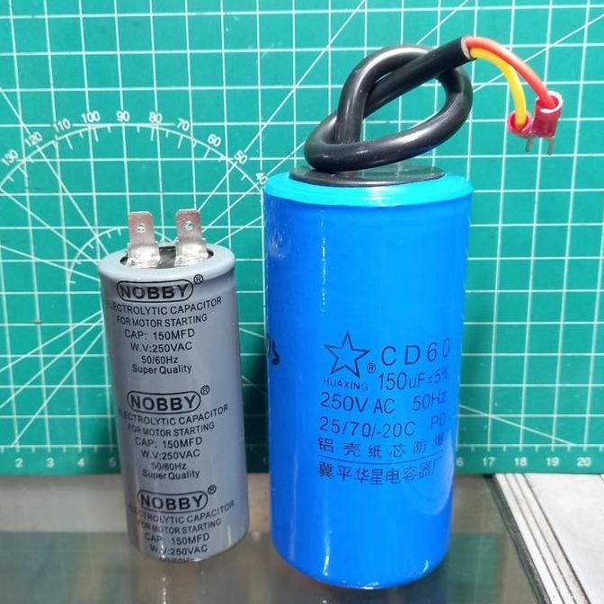 TERBARU - Kapasitor / Capasitor (150uf - 250v ac)