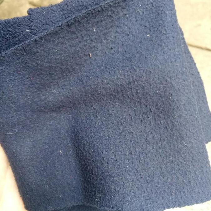 BAHAN KAIN FLEECE EMEN / BAHAN KAIN WOL TEBAL YARD