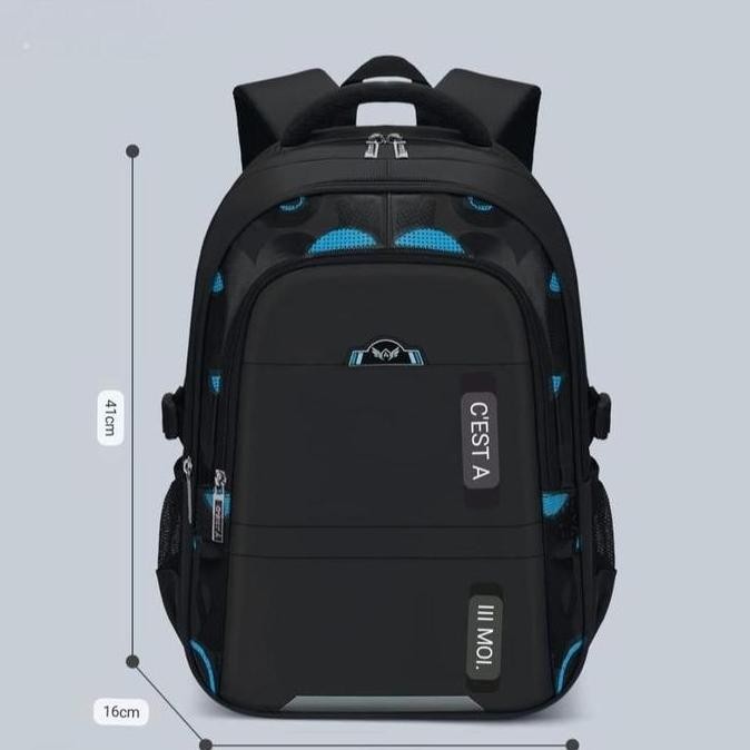 

Miliki Gaya Baru!Tas Ransel Banyak Saku, Muat Banyak Barang, Anti Lecet (Tk, Sd, Smp, Smu) Sku 1419 Fashion
