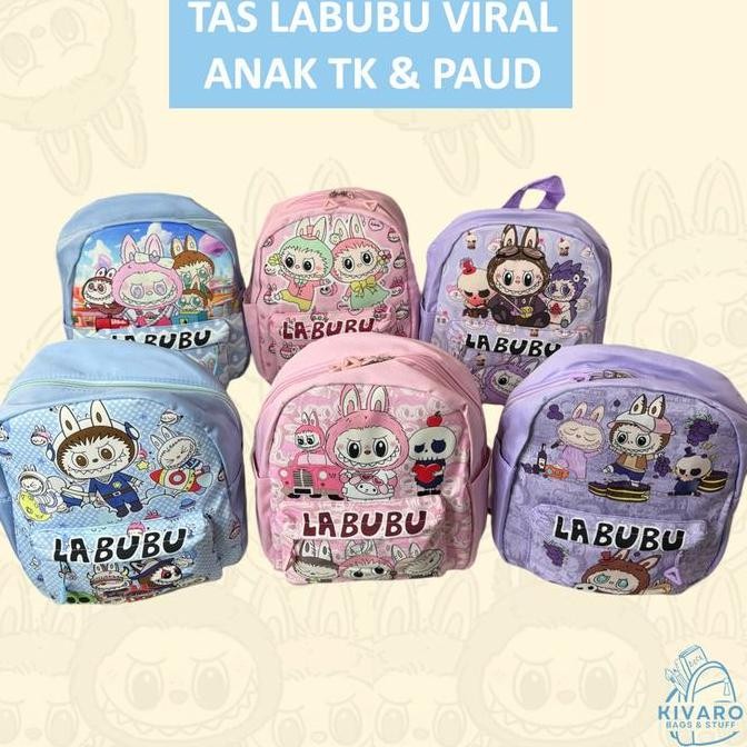 

Spesial Tas Labubu Anak Paud Tk Ransel Kecil 33Cm Umur 2-4Th | Cl05 Kivaro