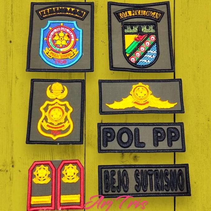 Pol Pp Bordir Timbul 3D