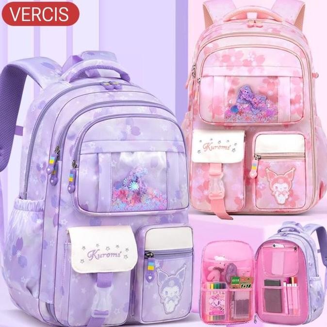 

Spesial Tas Sekolah Anak Perempuan Premium Anti Air Tas Ransel Anak Sd Smp Sma Tas Kuromi