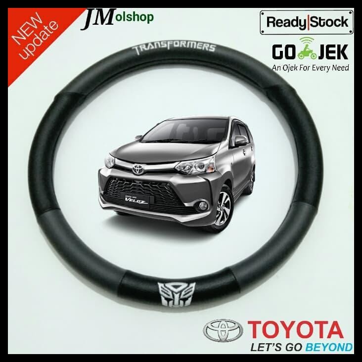 TERMURAH SARUNG STIR COVER STIR TOYOTA AVANZA VELOZ TRANSFORMERS GREY