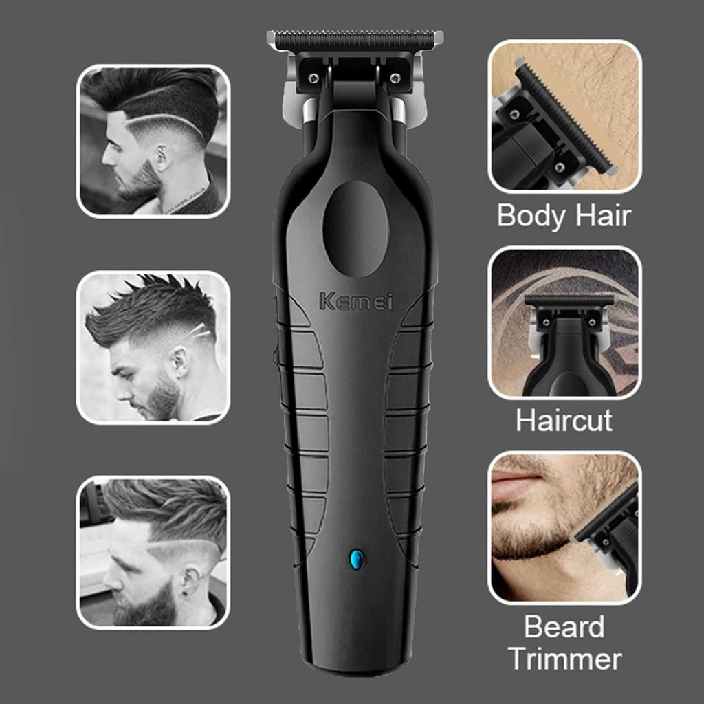 Alat Cukur Rambut Elektrik Hair Clipper Trimmer 1200mAh 5W KM-2299 Trimmer Jenggot Shaver Alat Cukur