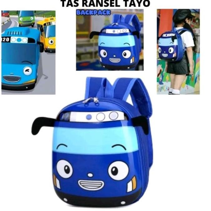 

Miliki Tas Ransel Anak Laki-Laki Karakter Tayo Bis Sekolah Tas Paud Tk