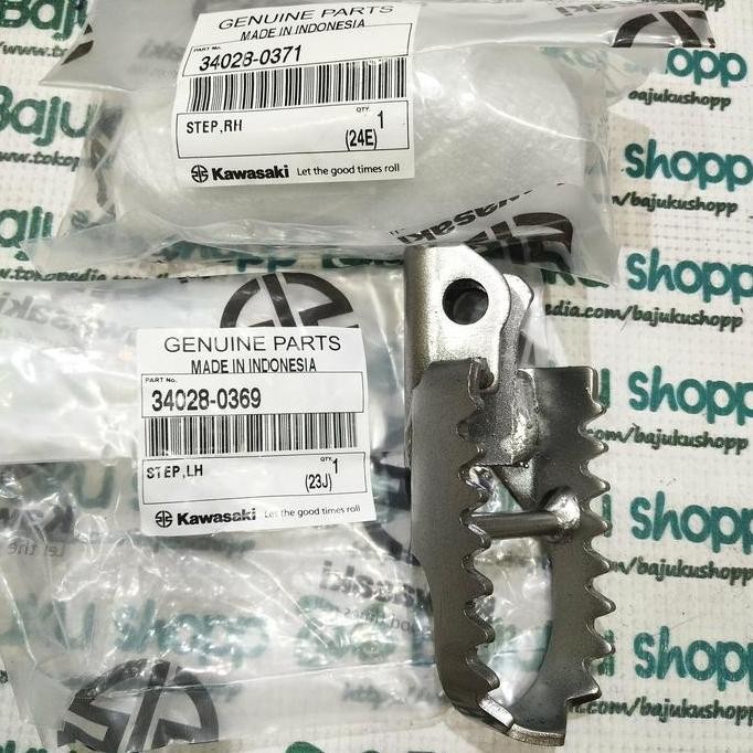 Footstep Besi Injekan Foot Step Depan Klx 230R Klx230R Sepasang Ori