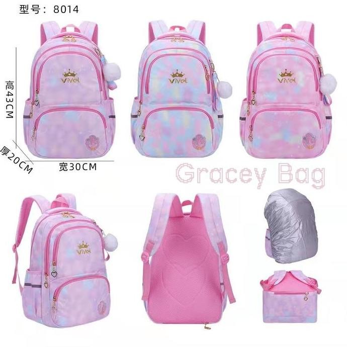 

Diskon Gracey Bag 8014 Tas Ransel Anak Perempuan / Paddlepop With Raincover
