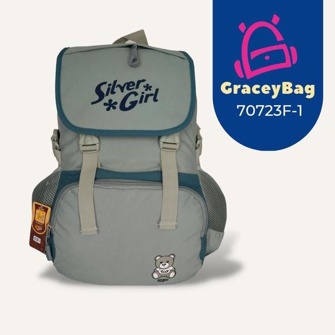 

Diskon Gracey Bag 70723F Tas Ransel Anak Perempuan / Remaja Silvergirl