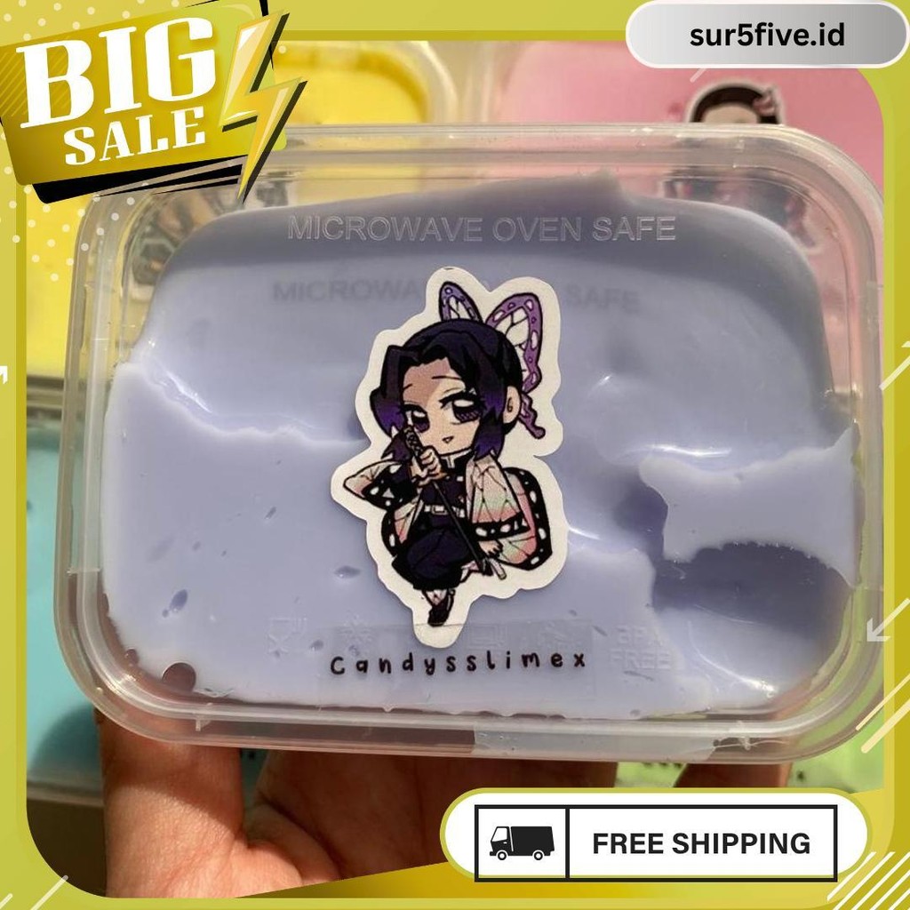 Slime Anime Demons Slayer Kimetsu Noyaiba Slime Anime Slime Karakter Anime Murah Slime Slime Wibu Ki