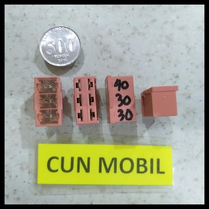 TERMURAH SEKRING PUSAT 6 PIN PINK ADA 40 AMPER, 30 AMPER, 30 AMPER 