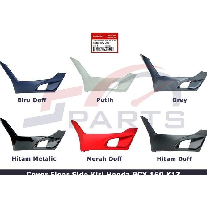 HARGA DISC - Cover Under Side PCX 160 K1Z Cover L Floor Side PCX 160 K1Z Original