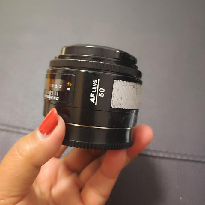 TERBARU AF 50mm f1.7 lens minolta