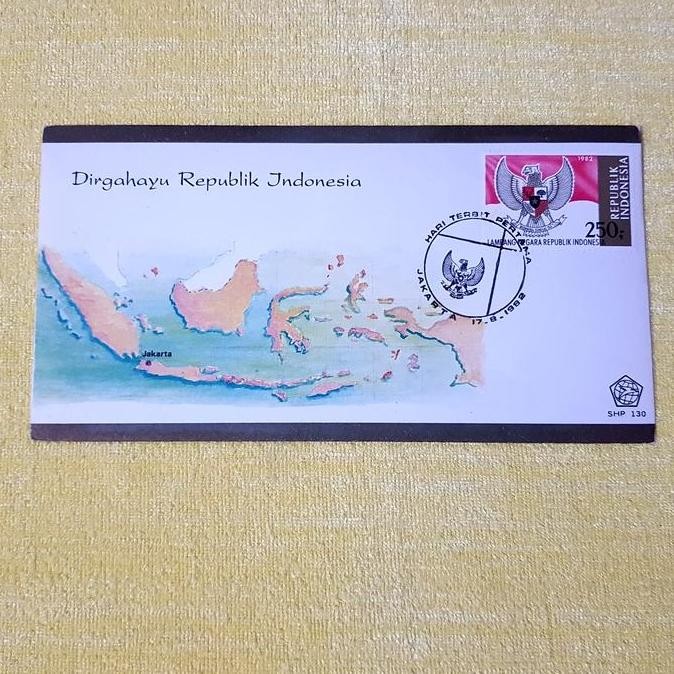 

Prangko INDONESIA. SHP LAMBANG NEGARA GARUDA PANCASILA ~ DIRGAHAYU RI la