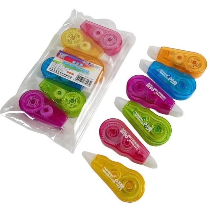 

Up Grosir (1Packs/6Pcs ) Correction Tape Kertas Tuzheng No-8043