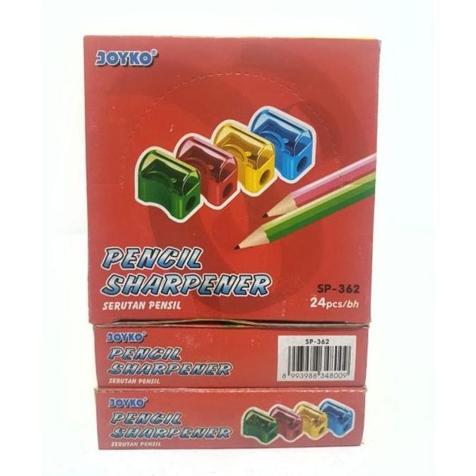 

Up Harga Grosir (1Kotak / 24Pcs ) Serutan Pensil/Pencil Sharpener Joyko Sp-362
