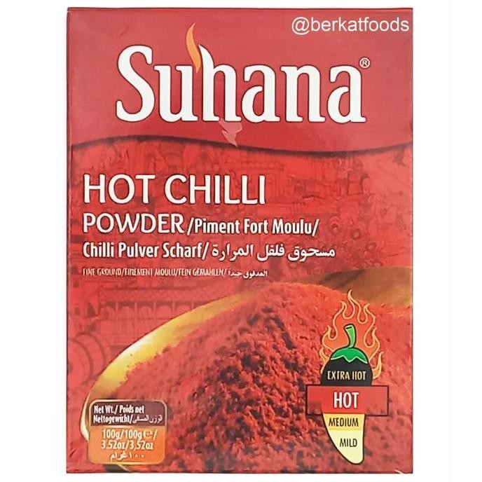 

Ready stock] Hot Chilli Powder Suhana / Chili Mirch Grounded India / Bubuk Cabe Cabai Pedas