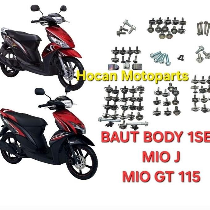 Budi Santoko - Baut Body Bodi 1Set Mio J Mio Gt 115 Best Quality