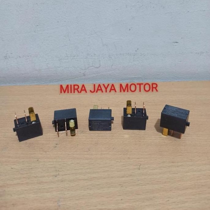 Relay Omron 12V Kaki 4 Original Warna Hitam