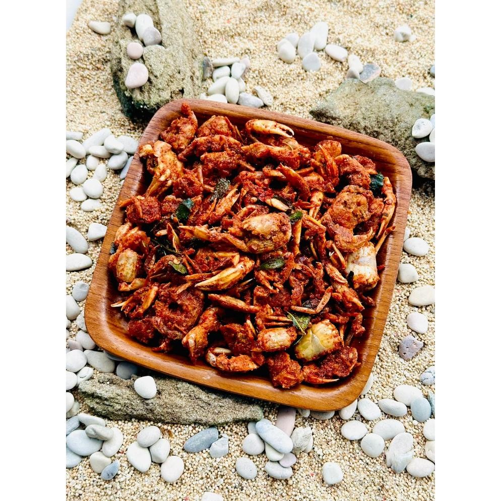 

Original Baby Crab Crispy Pedas Daun Jeruk 500Gr Ngabret Hy-120