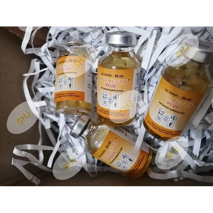 Wormectin Plus 20 Ml (Obat Cacing Hewan)
