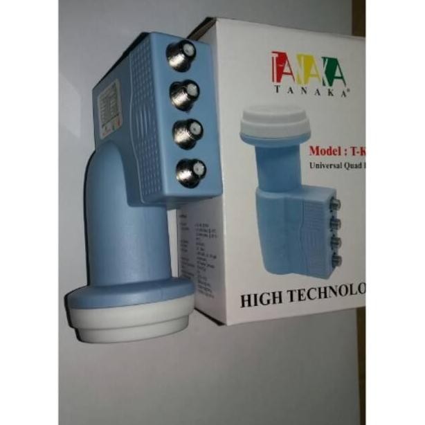 Terlaris Lnbf Parabola T-K4 - Lnb Ku Band 4 Output-Receiver Parabola/Tv Ori