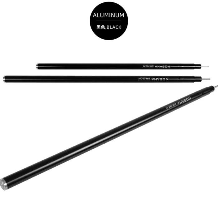 NOBANA Flysheet Pole Tiang Teleskopik Slide Tenda 280CM Camping Outdoor