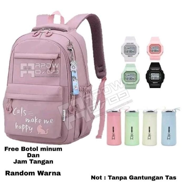 

Diskon Tas Ransel Anak Sekolah Sd Bonus Jam Dan Botol Fashion