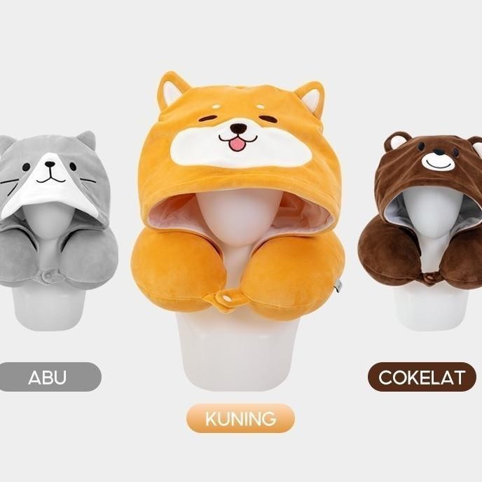 Kkb Alba Sol Hooded Ne Pillow Bantal Leher