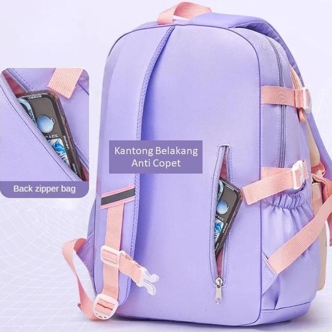 

Diskon Tas Ransel Sekolah Anak Perempuan Model Kulkas /Tas Sekolah Sd Smp Sma