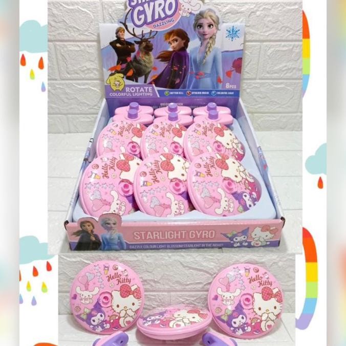 Mainan Gasing Baru Starlht Gyro Gasing Kter Gasing Lampu Musik