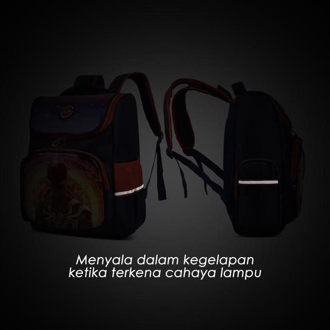 

Miliki (Meila) Tas Spiderman 85001 16 Inch Tas Cartoon Anak Sekolah