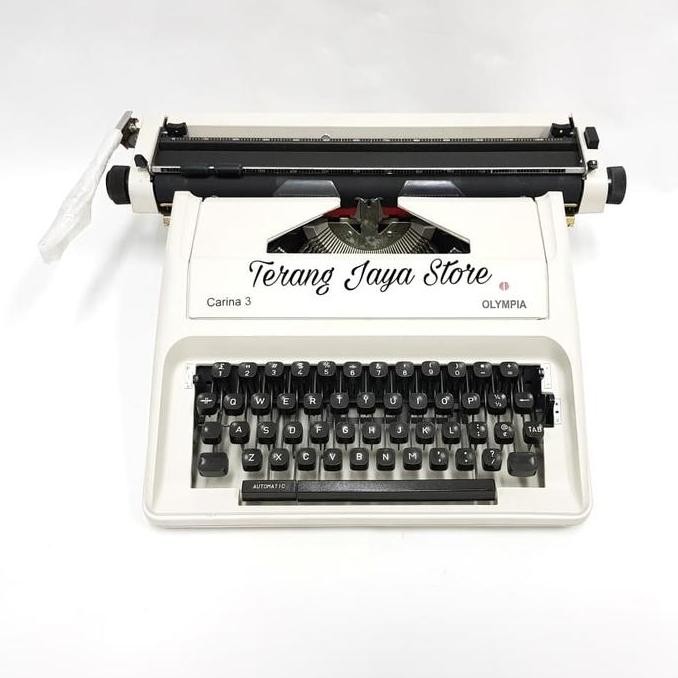 TERLARIS  Mesin Tik Manual Olympia Carina 3 Mesin Ketik Manual Olympia Carina 3