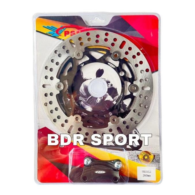Disc Brake Piringan Cakram PSM 260mm Cnc Nmax 155 Aerox 155 Lexi