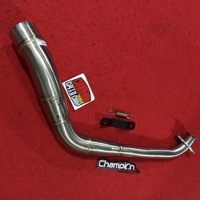 Pipa Header Kit Leher Knalpot Inlet 54mm Drake R9 All New Aerox 155