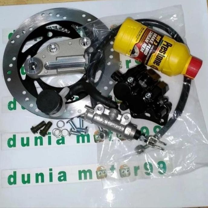 PAKET CAKRAM BELAKANG KOMPLIT NINJA RR NINJA R KALIPER BELAKANG ORIN