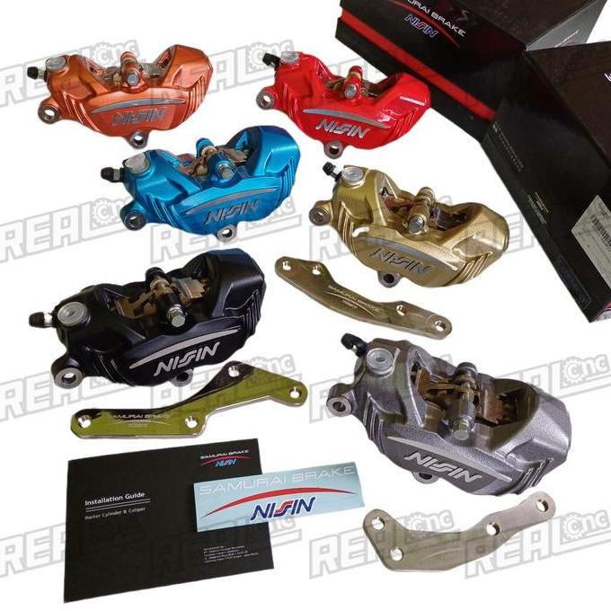 Kaliper Nissin Samurai Brake 4 Piston Vario, Beat, PCX, ADV