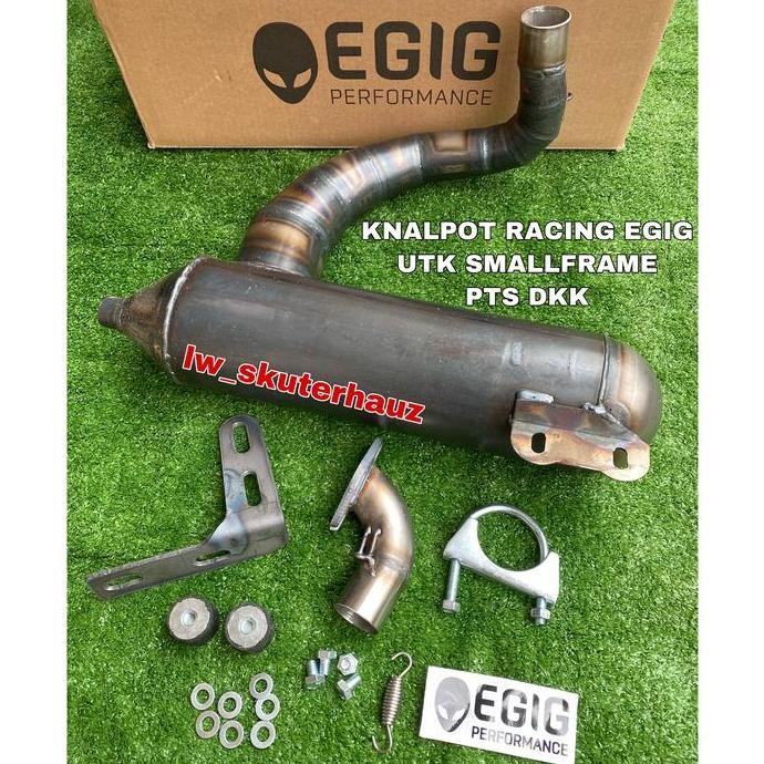 Knalpot Racing EGutk Smallframe, PTS DKK
