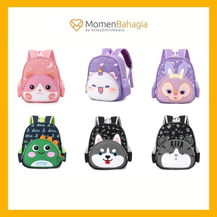 

Terjangkau Tas Ransel Anak Laki-Laki & Perempuan - Ukuran 31X11X26Cm