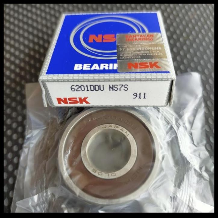 DISKON BEARING 6201 2RS NSK ASLI JAPAN 6201 DDU 6201 LLU 