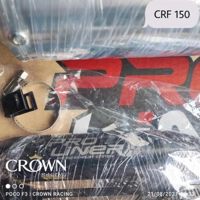 Knalpot Pror XR1 SS KLX 150 / CRF 150 Bore Up 200cc Motorcycle Motor