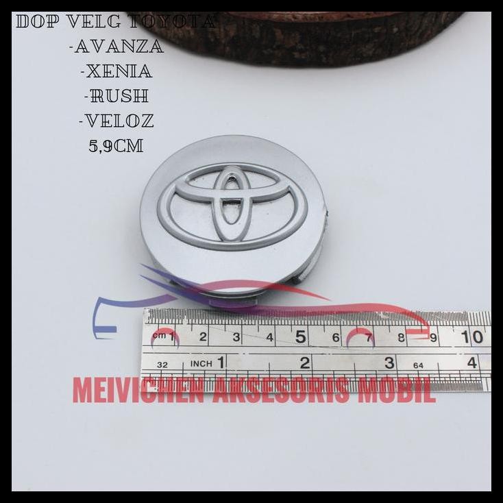 DISKON DOP VELG TUTUP AS RODA AVANZA XENIA RUSH TERIOS VELOZ DIAMETER 5.9 OEM BERGARANSI 