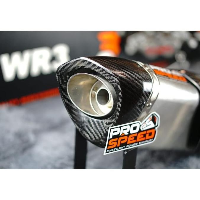 Knalpot Prospeed Viper Series ZX25R ZX25RR Stainless Fullsystem