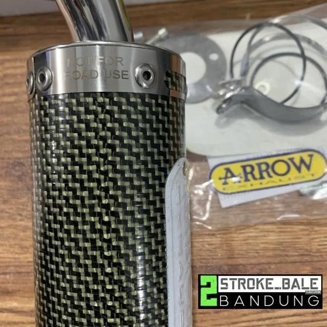 Silincer knalpot arrow 2 tak ninja r rr ss nsr