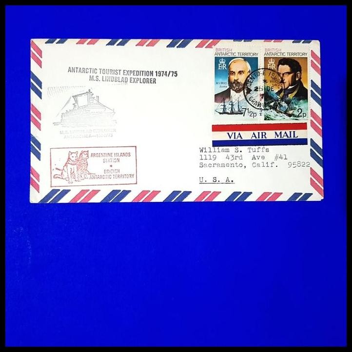 

GRATIS ONGKIR PERANGKO/PRANGKO BRITISH ANTARCTIC TERRITORY, TOURIST EXPEDITION 1974