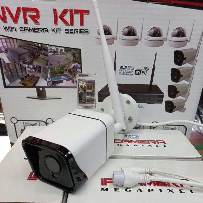 Camera Cctv Outdor Wereless Buat Nvr Kit